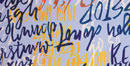 Tuli Sedací vak Kuba x Náhradný obal - Polyester Vzor Graffiti Modrá