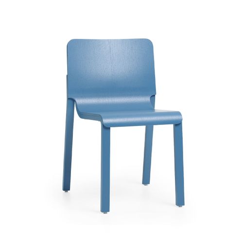 Bejot Wei konferenčná stolička - Modrý lak matný